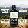 BlackSeed Oil - Splash and Info