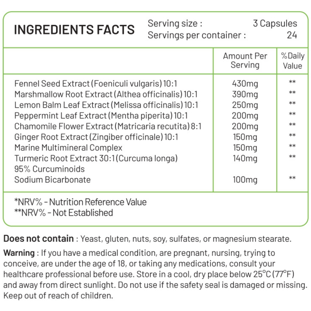 BloatBarrier™ - 72 Capsules